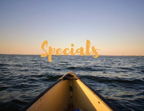 Image taking users to our special offers page where we provide seasonal discounts and promotions for nearby vendors. We want you to have the best time at the best lake cabin rentals in Texas