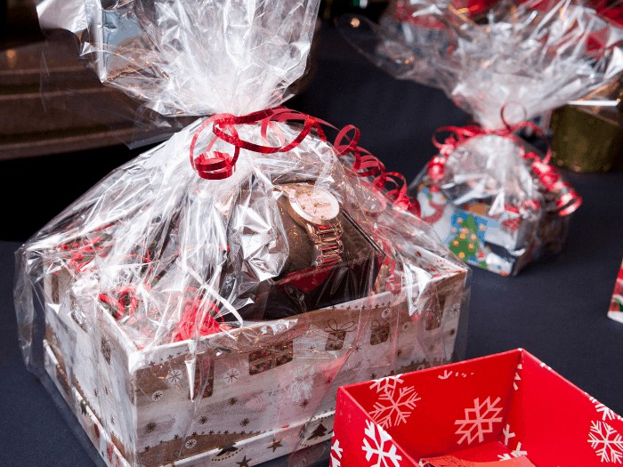 Image of a holiday Texas gift baskets